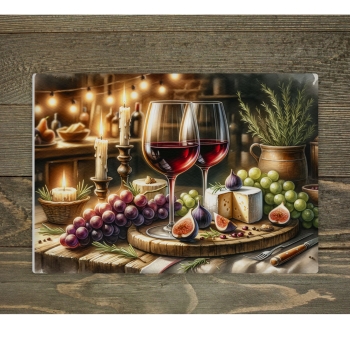 Schneidebrett "Lustiges Obst"